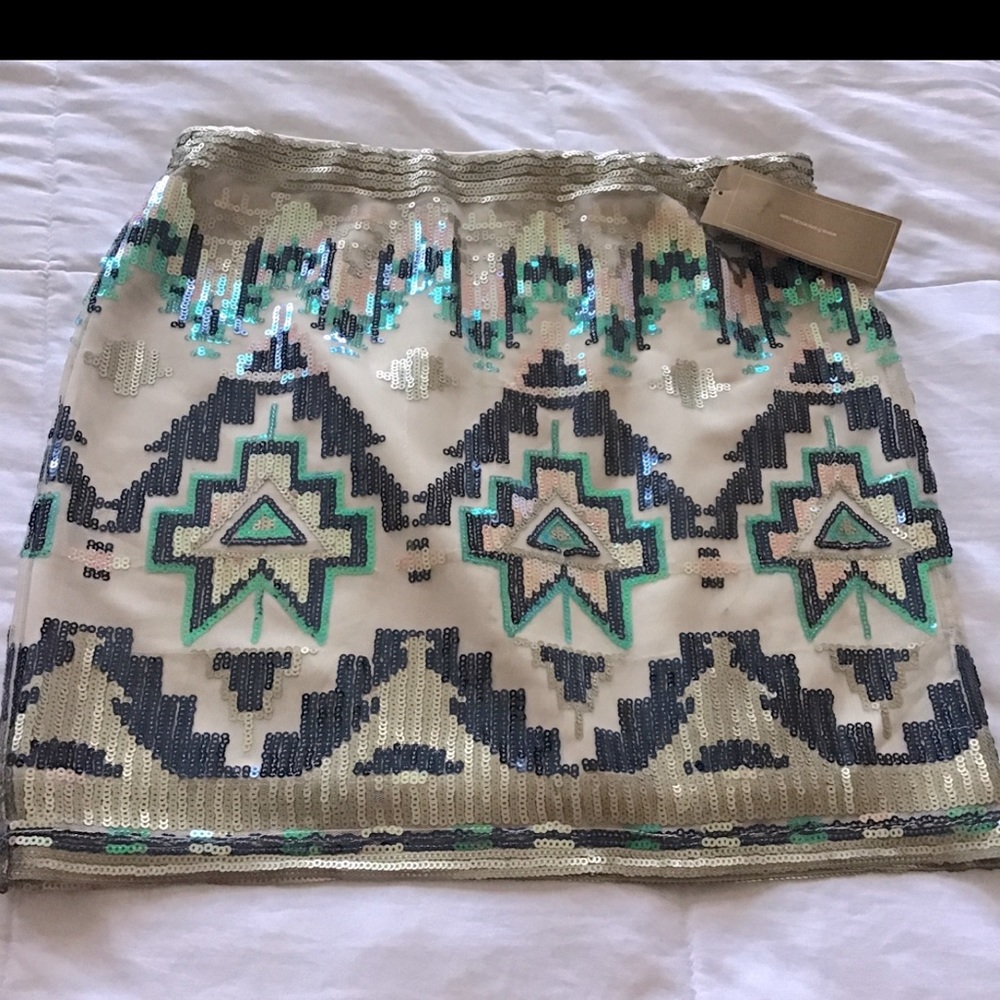 NWT Sequin Minnie skirt